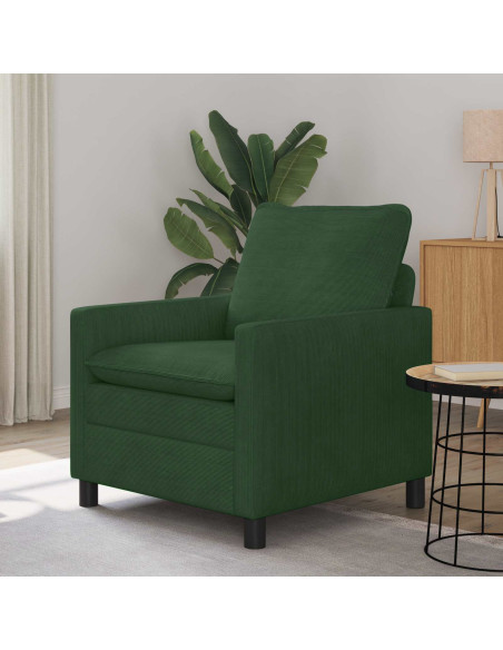 Divano Verde Giungla 76 x 81 x 87,5 cm Tessuto