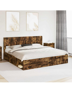 Testiera Letto Rovere Fumo PB