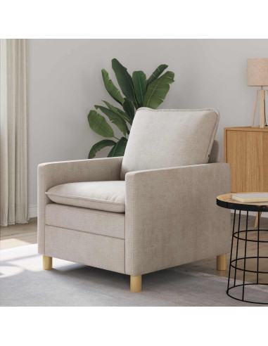 Divano Crema 76 x 81 x 87,5 cm Poliestere