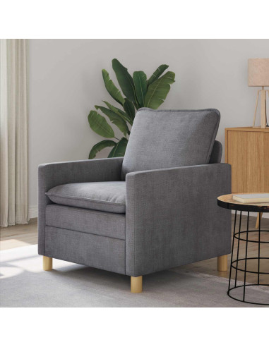 Divano Grigio Chiaro 76 x 81 x 87,5 cm Poliestere