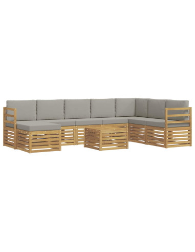 Set divani Legno di Acacia Massello