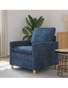 Divano Blu 76 x 81 x 87,5 cm Poliestere