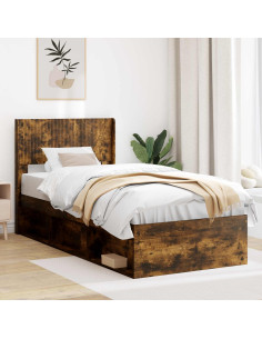 Testiera Letto Rovere Fumo PB