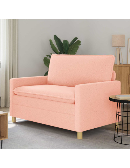 Divano Rosa 126 x 81 x 87,5 cm Tessuto
