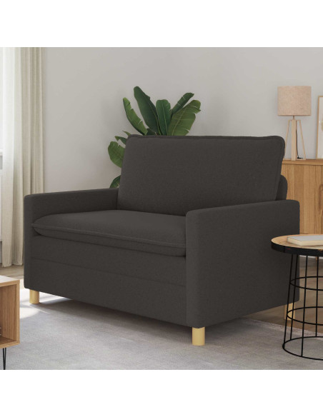 Divano Grigio Scuro 126 x 81 x 87,5 cm Tessuto