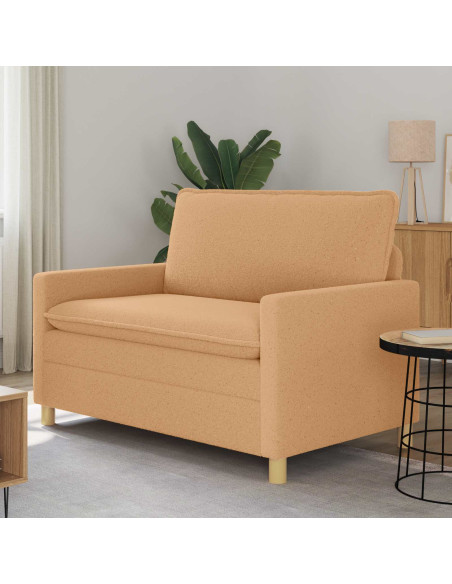 Divano Beige 126 x 81 x 87,5 cm Tessuto