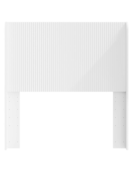 Testiera Letto Bianco Legno ingegnerizzato