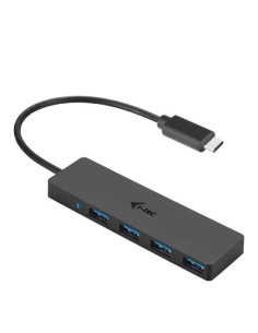 USB 3.1 TYPE C SLIM 4 PORT-BK