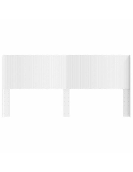 Testiera Letto Bianco Legno ingegnerizzato