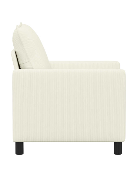 Divano Crema 76 x 81 x 87,5 cm Tessuto