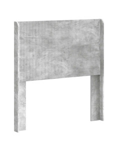 Testiera Letto Grigio Cemento Legno ingegnerizzato 2