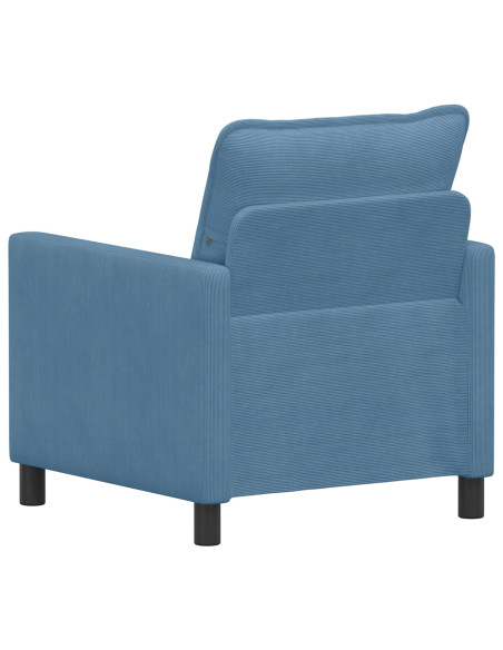 Divano Blu 76 x 81 x 87,5 cm Tessuto