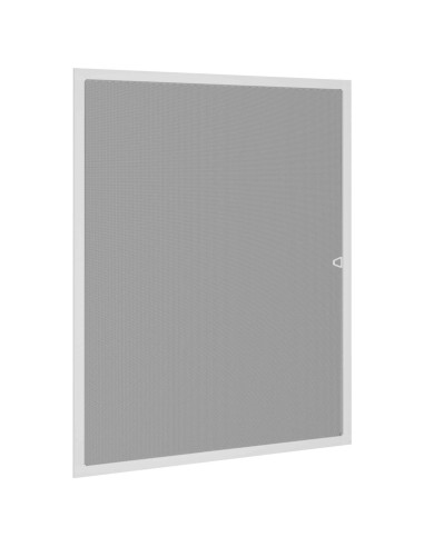 Zanzariera per finestre Bianco 110 x 130 cm