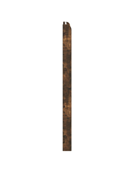 Testiera Letto Rovere Fumo Legno ingegnerizzato