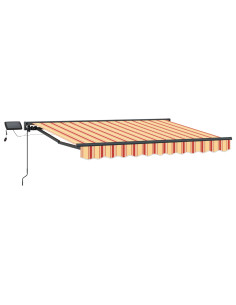 Cornice per Tenda Manuale con LED 3 x 2 m 2