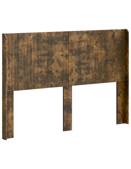Testiera Letto Rovere Fumo Legno ingegnerizzato