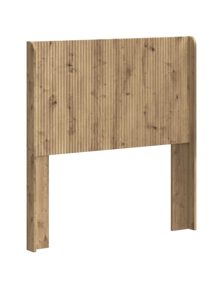 Testiera Letto Rovere Artigianale Legno ingegnerizzato