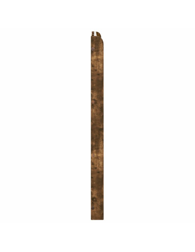 Testiera Letto Rovere Fumo Legno ingegnerizzato