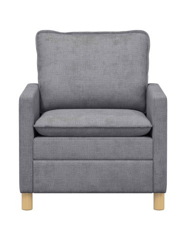 Divano Grigio Chiaro 76 x 81 x 87,5 cm Poliestere