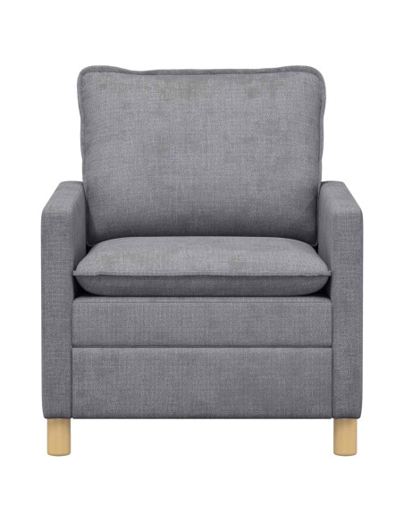 Divano Grigio Chiaro 76 x 81 x 87,5 cm Poliestere