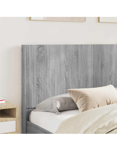 Testiera Letto Sonoma grigio Legno ingegnerizzato