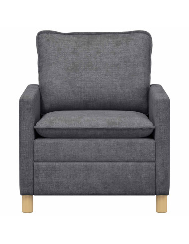 Divano Grigio Scuro 76 x 81 x 87,5 cm Poliestere
