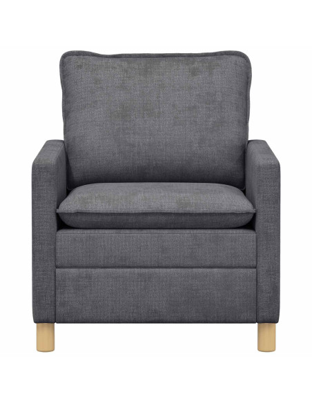 Divano Grigio Scuro 76 x 81 x 87,5 cm Poliestere