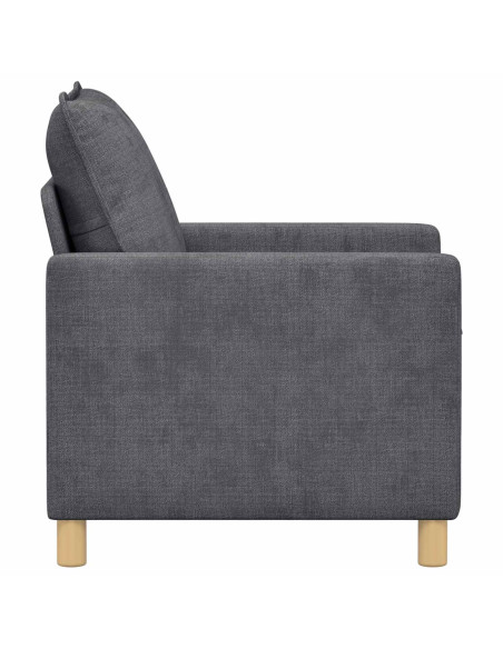Divano Grigio Scuro 76 x 81 x 87,5 cm Poliestere