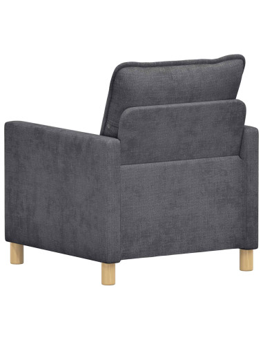 Divano Grigio Scuro 76 x 81 x 87,5 cm Poliestere