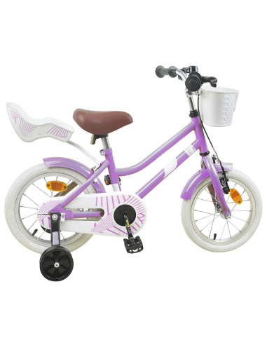 Bicicletta per Bambini 12 Pollici per bambini di 2-4 anni Viola