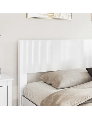 Testiera Letto Bianco Lucido PB
