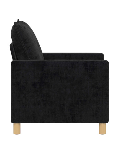 Divano Nero 76 x 81 x 87,5 cm Poliestere