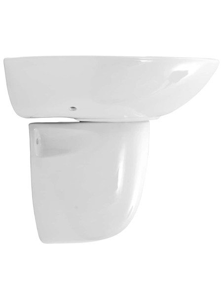Lavabo Bianco 52 x 45 x 49 cm Ceramica Smaltata