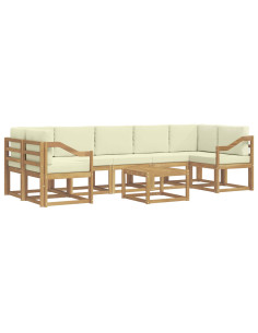 Set di divani da esterno 6 pcs 2