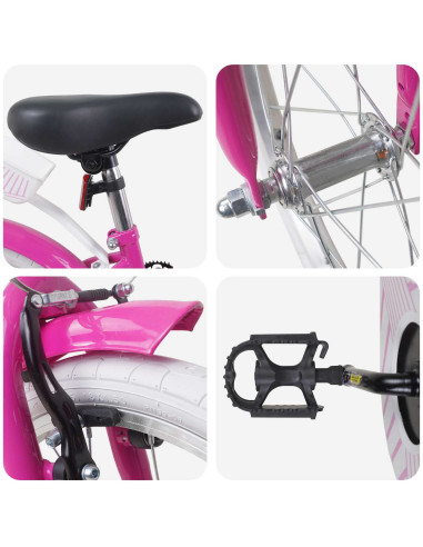 Bicicletta per Bambini 18 Pollici per bambini dai 5 ai 7 anni