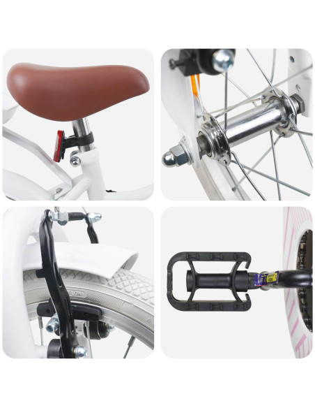 Bicicletta per Bambini 12 Pollici per bambini di 2-4 anni
