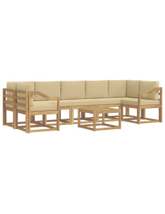 Set di divani da esterno 6 pcs 2