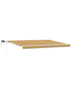 Tenda Retrattile Multicolore 450 × 350 cm Tessuto e acciaio 2