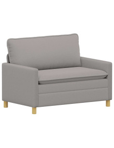 Divano Grigio Chiaro 126 x 81 x 87,5 cm Tessuto 2