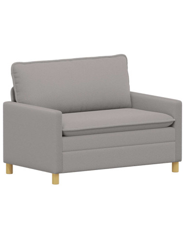 Divano Grigio Chiaro 126 x 81 x 87,5 cm Tessuto