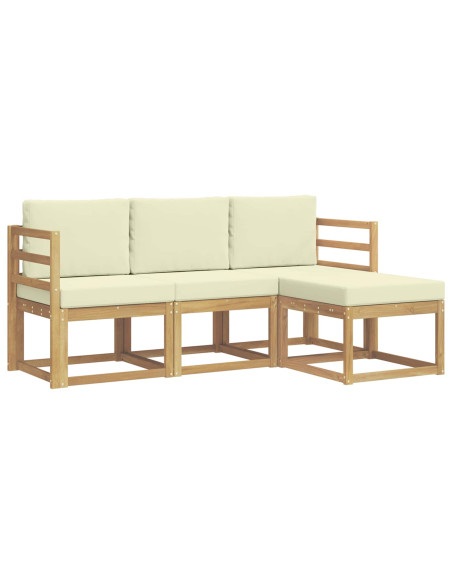 Set di divani da esterno 4 pcs