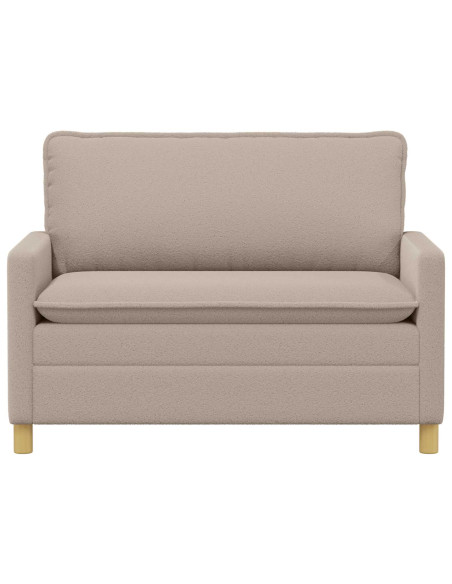 Divano Grigio Chiaro 126 x 81 x 87,5 cm Tessuto