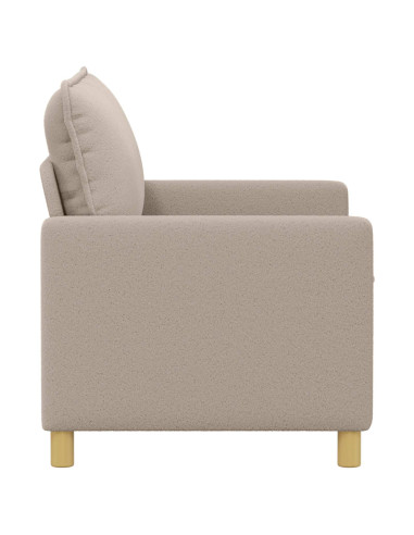 Divano Grigio Chiaro 126 x 81 x 87,5 cm Tessuto
