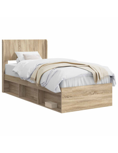 Struttura del letto con stoccaggio e testata 3 pcs