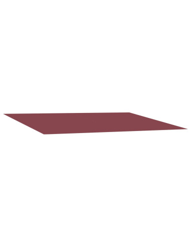 Telo di ricambio per tenda da sole Rosso Borgogna 600 × 350 cm