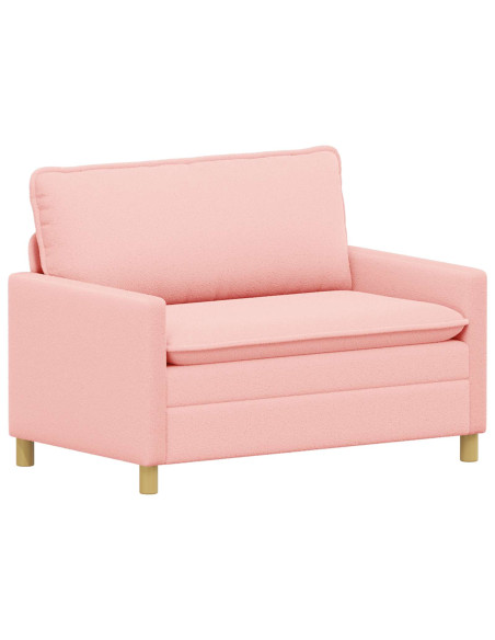 Divano Rosa 126 x 81 x 87,5 cm Tessuto
