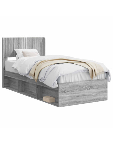 Struttura del letto con stoccaggio e testata 3 pcs