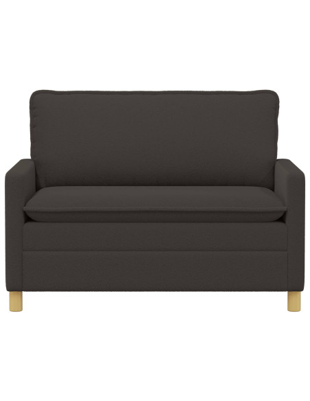 Divano Grigio Scuro 126 x 81 x 87,5 cm Tessuto