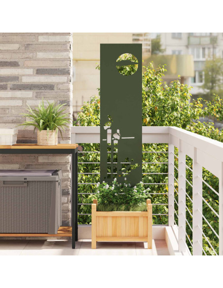 Schermo per privacy in giardino Oliver verde 32 x 140 cm