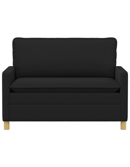 Divano Nero 126 x 81 x 87,5 cm Tessuto